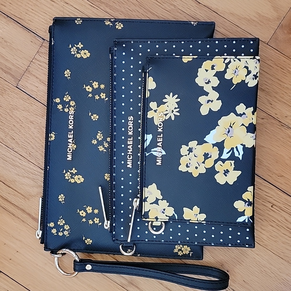 Michael Kors Wristlet Trio